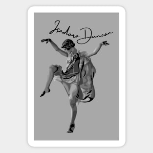 Isadora Duncan Portrait Magnet